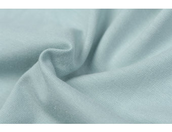 Bamboe Jersey Stof Dusty Mint