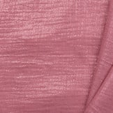 Double gauze katoen glitter dusty oud rose