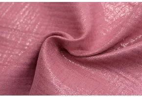 Double gauze katoen glitter dusty oud rose