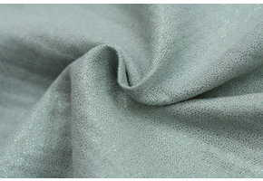 Double gauze katoen glitter mint