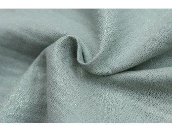 Double gauze katoen glitter mint