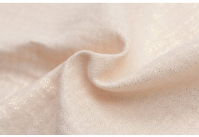 Double gauze katoen glitter creme
