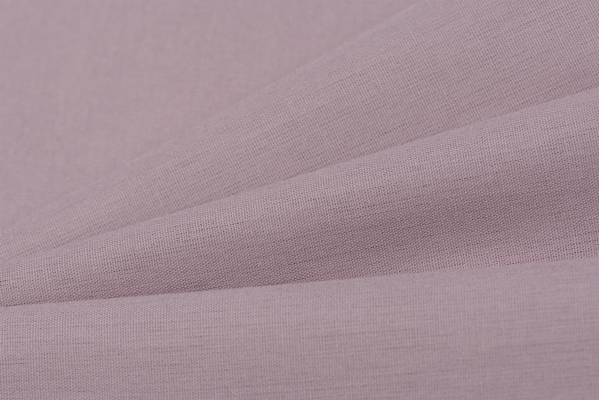 Katoen Poplin Uni / Effen Poederroze