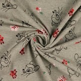 French terry geruwd bambi