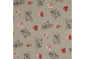 French terry geruwd bambi