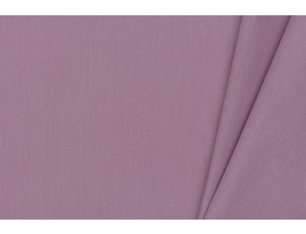 Katoen Poplin Stof Mauve