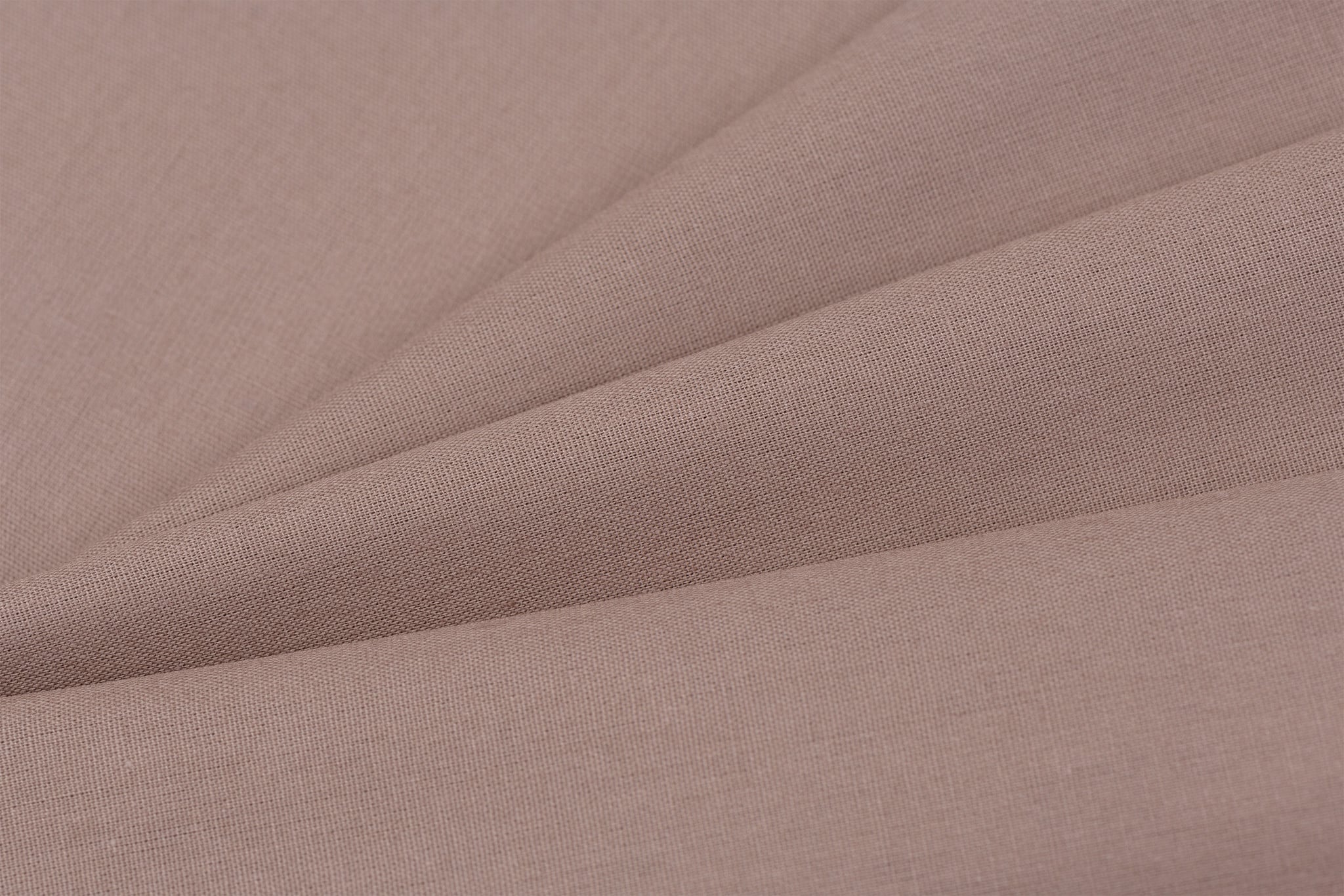 Effen Katoen Poplin Stof Licht Taupe