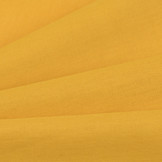 Effen Katoen Poplin Stof Ochre