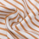 Jersey Strepen Off White / Camel