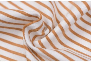 Jersey Strepen Off White / Camel