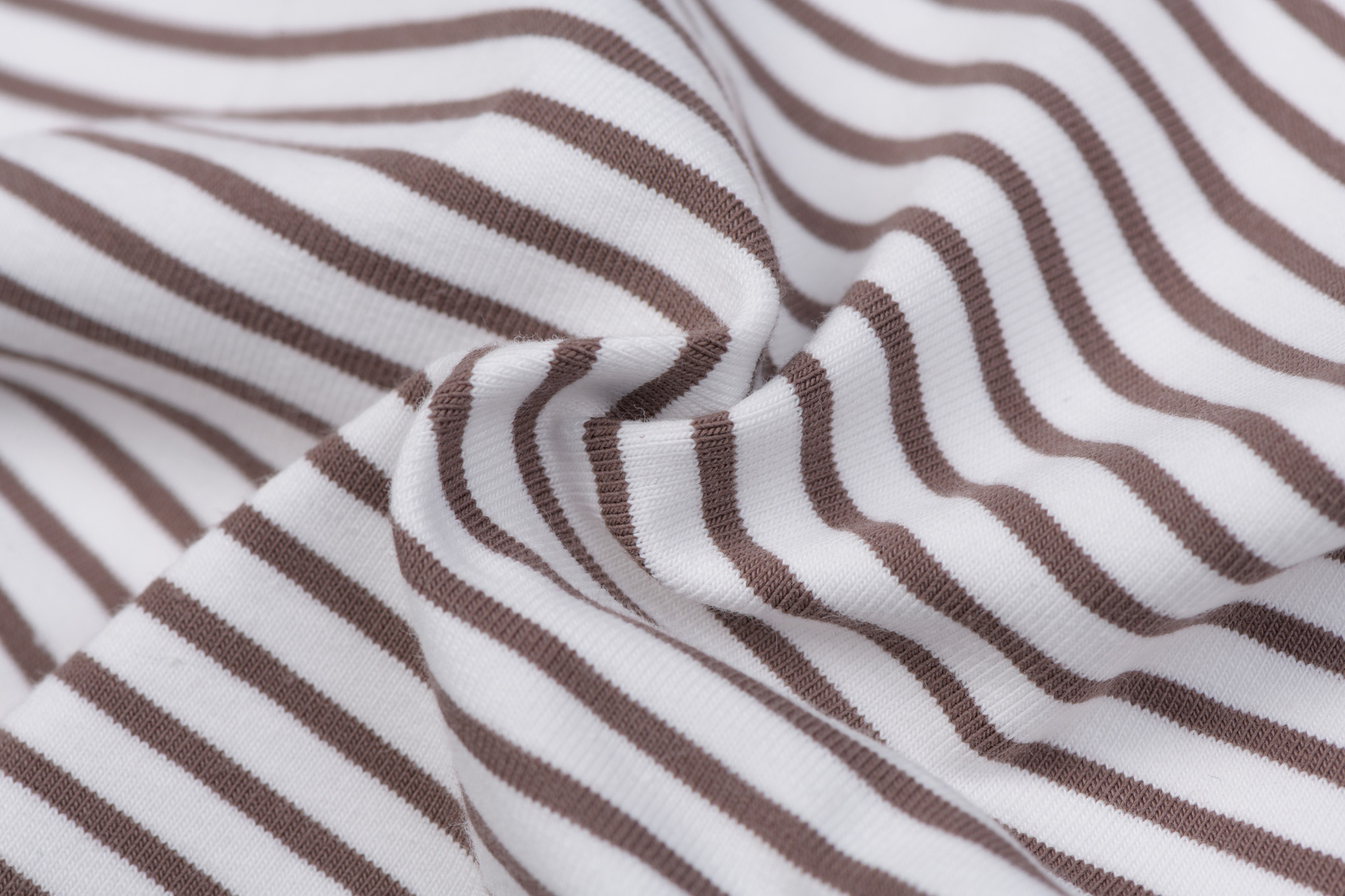 Jersey Strepen Off White / Bruin