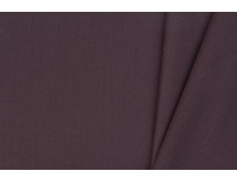 Katoen Poplin Stof Bruin