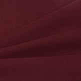 Effen Katoen Poplin Stof Bordeaux