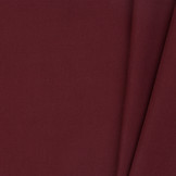 Katoen Poplin Bordeaux