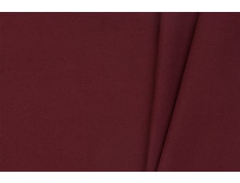 Katoen Poplin Bordeaux