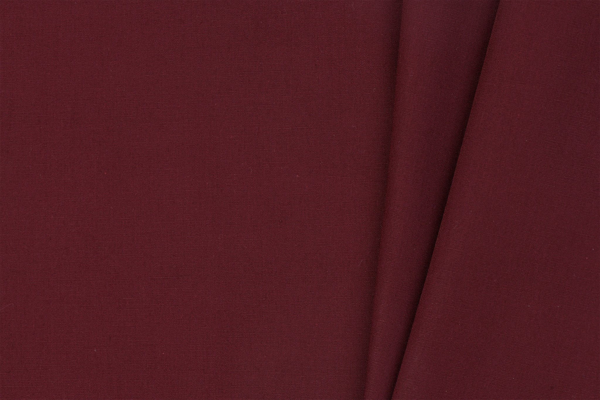 Katoen Poplin Bordeaux