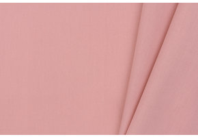 Katoen Poplin Stof Nude Rose