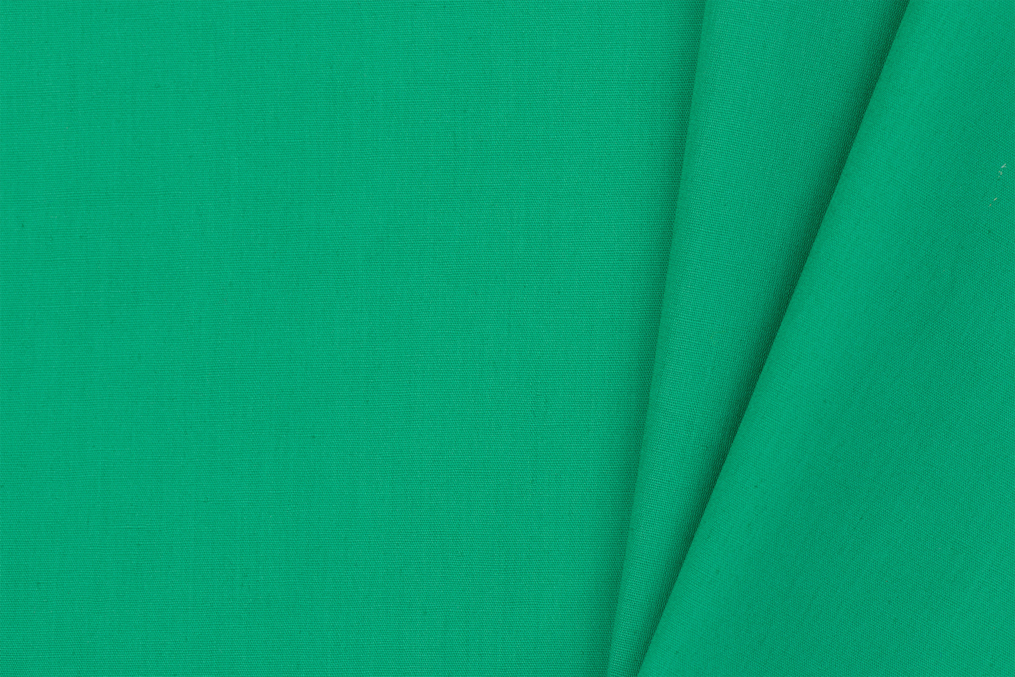 Katoen Poplin Grasgroen