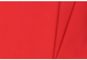 Katoen Poplin Stof Rood