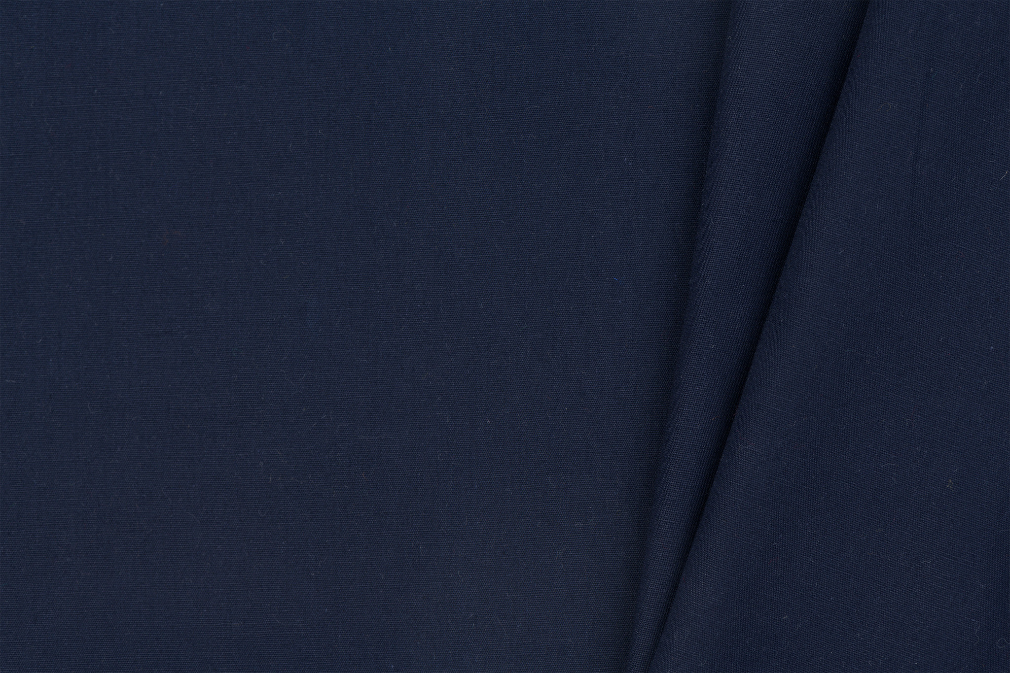 Katoen Poplin Uni / Effen Dark Navy