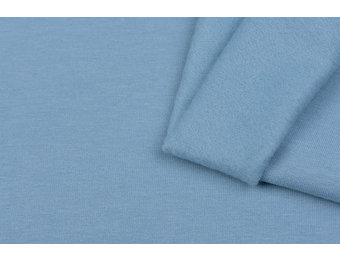 Organic French Terry Brushed Uni Licht Jeans