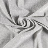 Tricot Stof Lurex Zilver