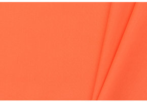 Katoen Poplin Stof Oranje