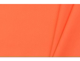 Katoen Poplin Stof Oranje