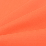 Effen Katoen Poplin Stof Oranje