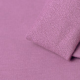 Organic French Terry Stof Oud Lila