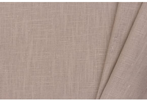 Linnen Stof Taupe