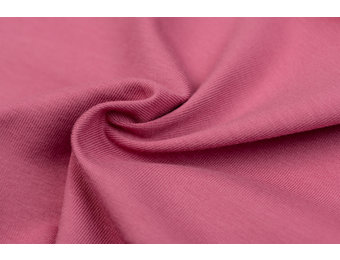 Katoenen Jersey Framboos