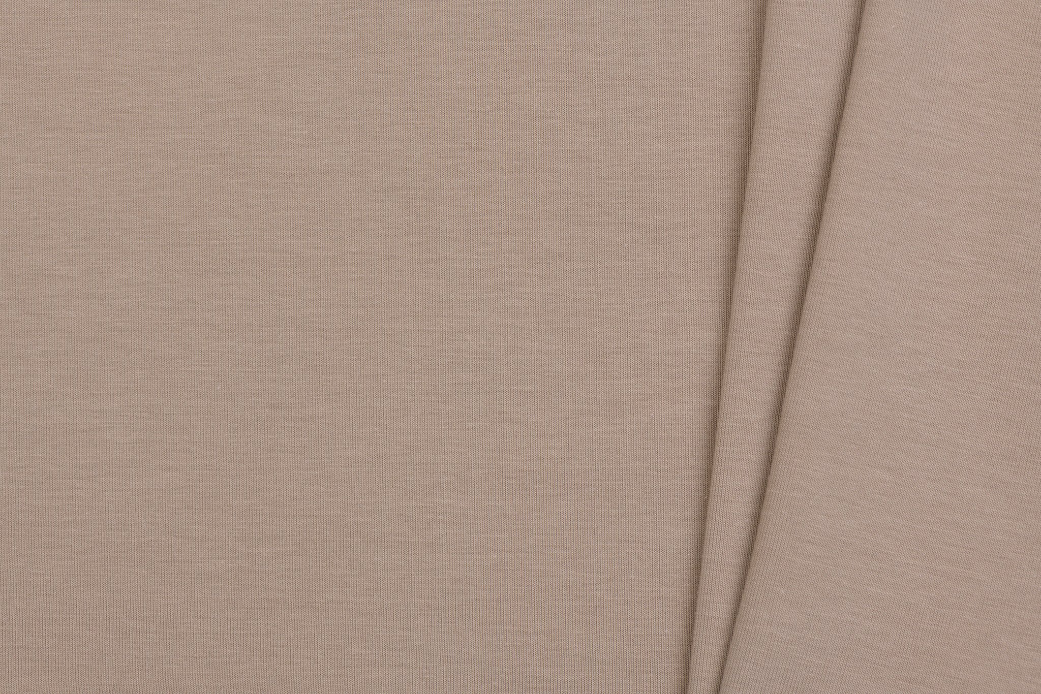 Katoenen Jersey Taupe – Zacht, Rekbaar & Ademend