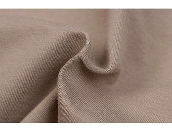 Katoenen Jersey Taupe