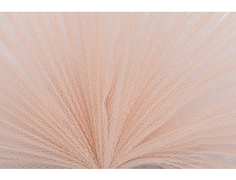 Tule Stof Licht Almond