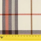 Schotse Ruit Tartan Check Stretch Sand - Bruin