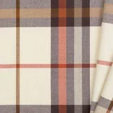Schotse Ruit Tartan Check Stretch Sand - Bruin