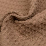 Wafelkatoen Pique Cacao