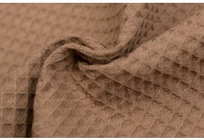 Wafelkatoen Pique Cacao