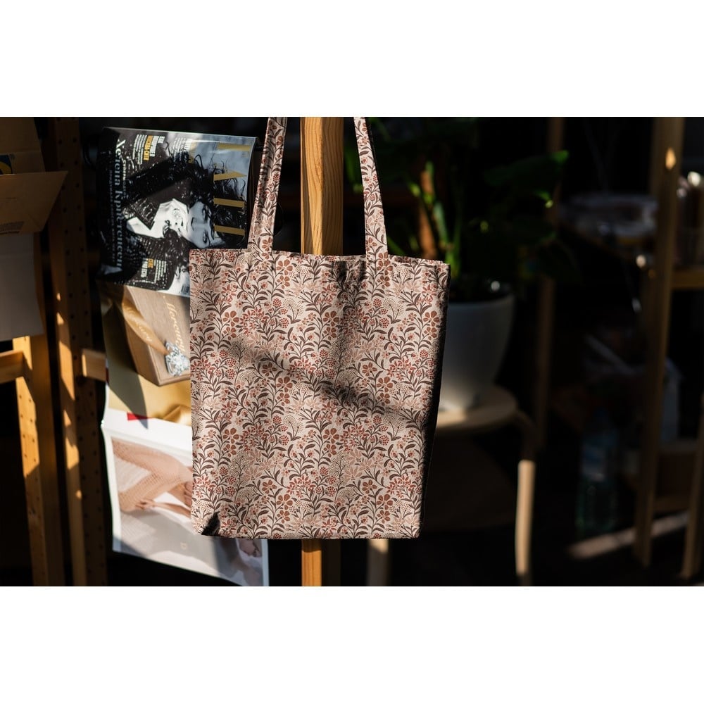 Canvas Waterproof Bloemen Off White