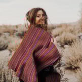 Geweven Mexicaanse Stof 21 – Kleurrijk, Stevig & Decoratief