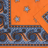 Zakdoek Harlekijn Oranje