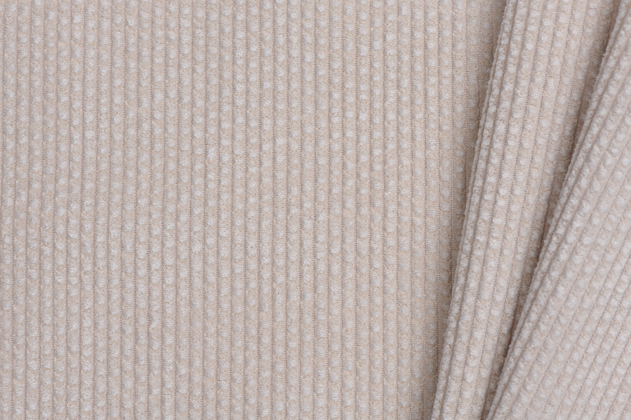 Bubble Corduroy Stof - Sand