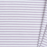 Jersey Strepen Off White / Lila