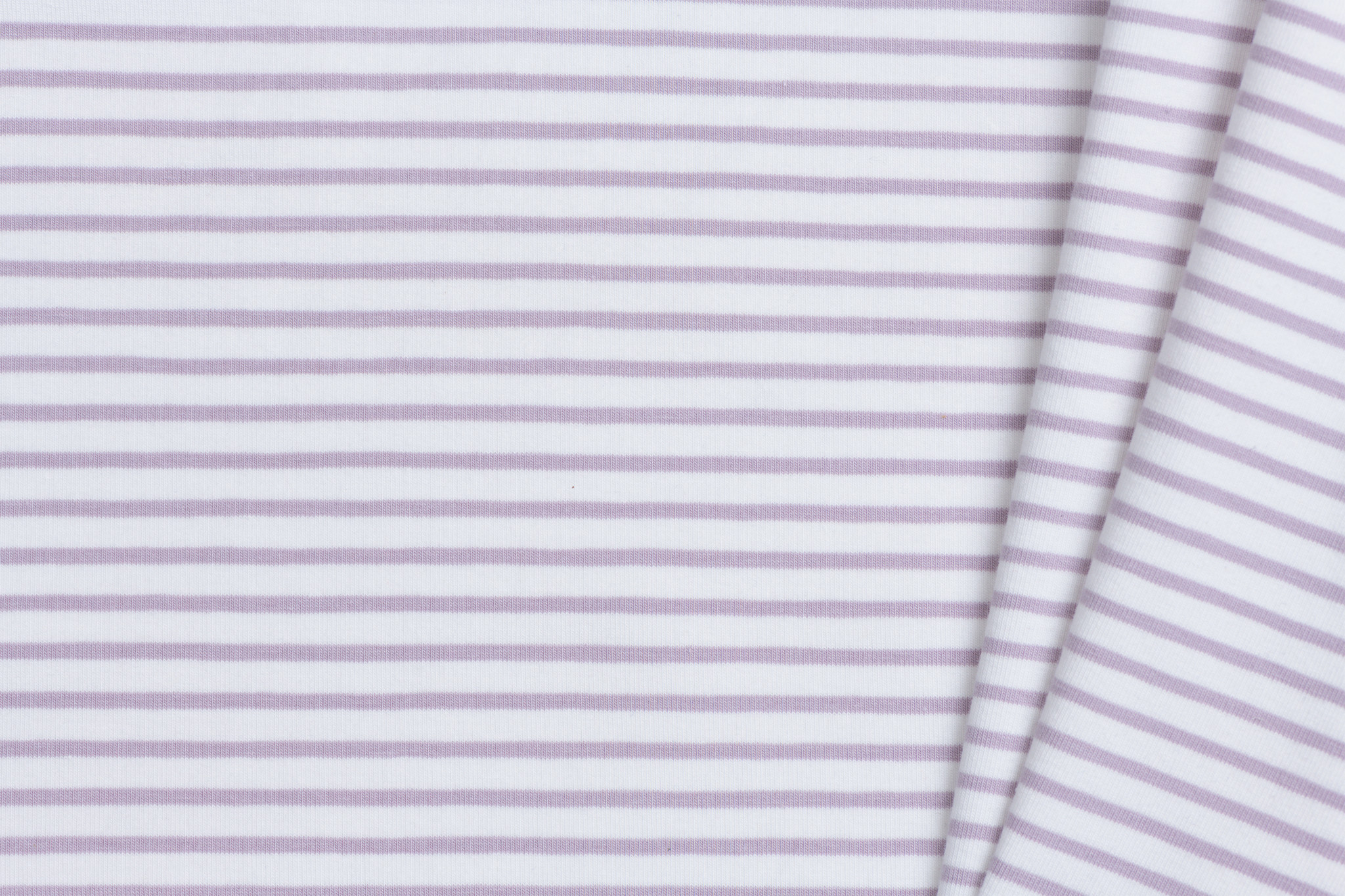 Jersey Strepen Off White / Lila