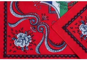 Molukse Zakdoek Rood