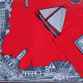 Zakdoek Bootjes - Molen Rood