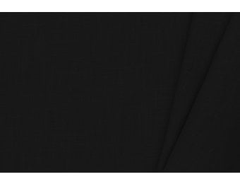 Linnen Stof Zwart