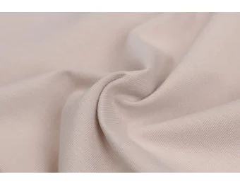 Katoenen Jersey Licht Beige