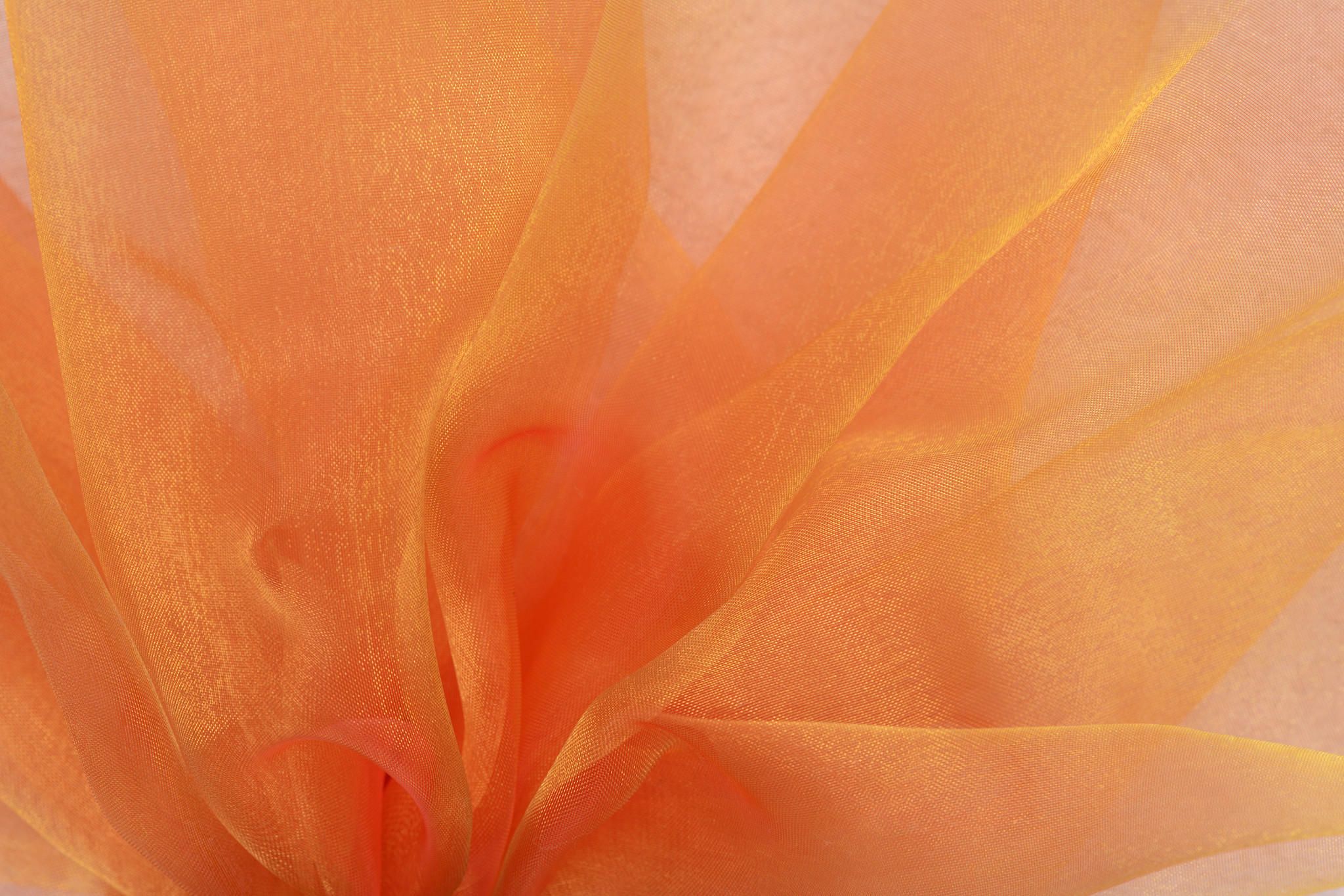 Organza Two-Tone Oranje